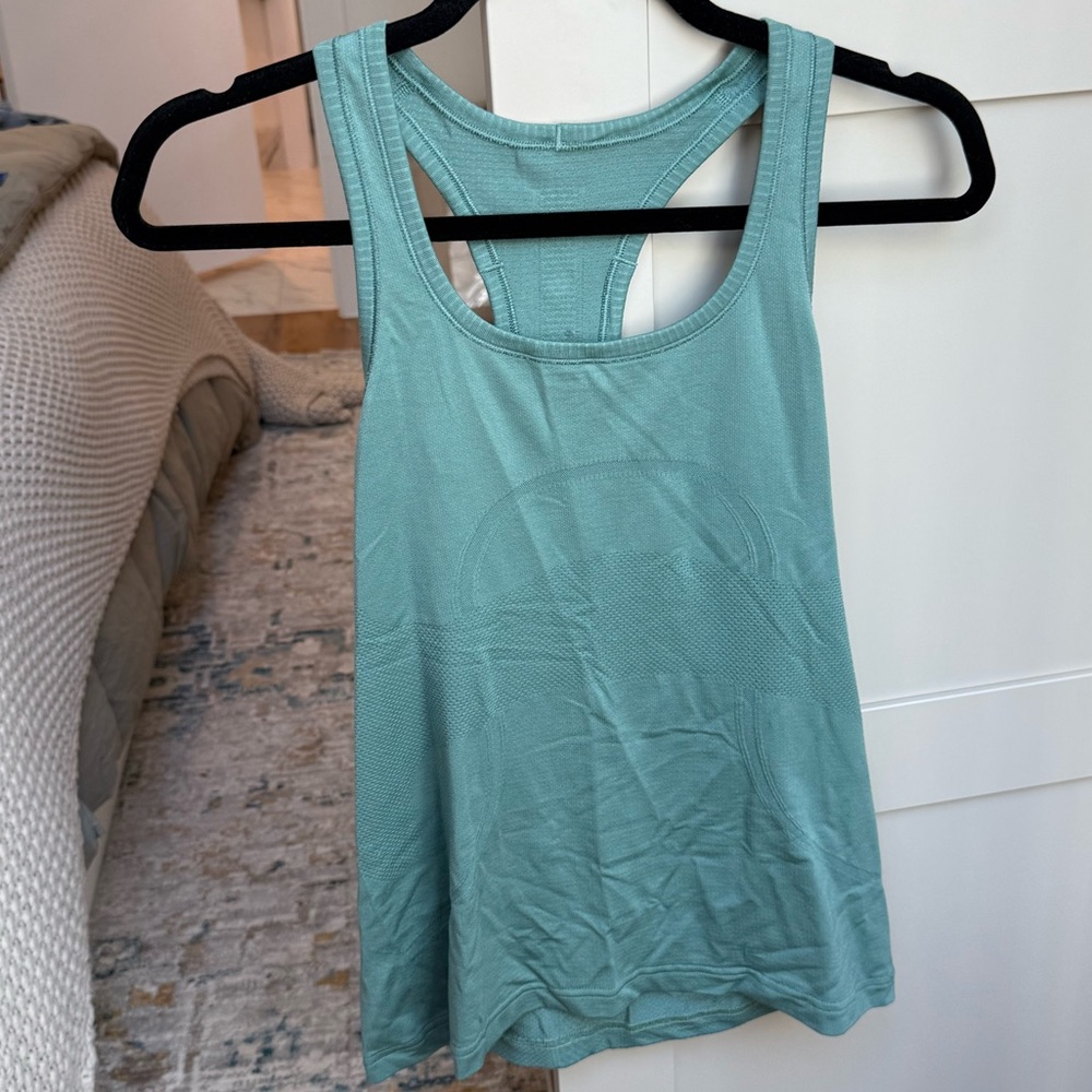 Lululemon teal swiftly racerback